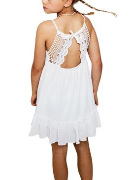 Robe Name It Fimia Blanc Pour Fille