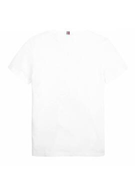 T-Shirt Tommy Hilfiger Puff Print White