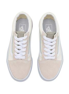 Baskets Vans Old Skool Rose pour adolescents