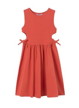 Robe Mayoral Cut Out Orange pour Fille