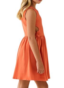 Robe Mayoral Cut Out Orange pour Fille