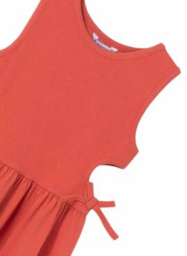 Robe Mayoral Cut Out Orange pour Fille