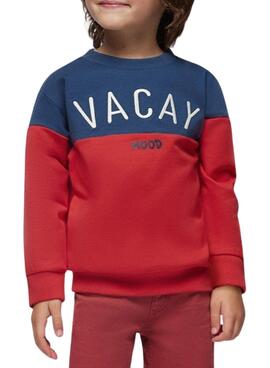 Pull Mayoral Vacay Rouge pour Garçon