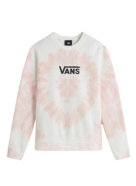 Sweat à capuche vans rose on sale