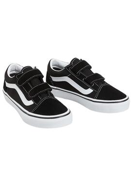 Chaussure Vans UY Old Skool Velcro Noir Junior