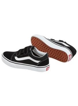 Chaussure Vans UY Old Skool Velcro Noir Junior