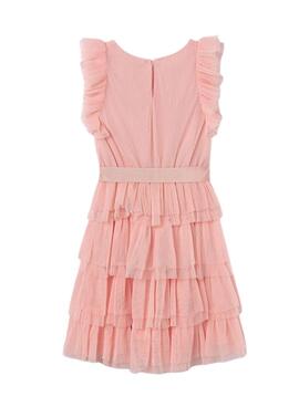 Robe Mayoral Tul Rose pour Fille