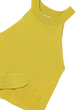 Top Mayoral Tricot Jaune pour Fille