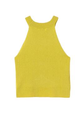 Top Mayoral Tricot Jaune pour Fille