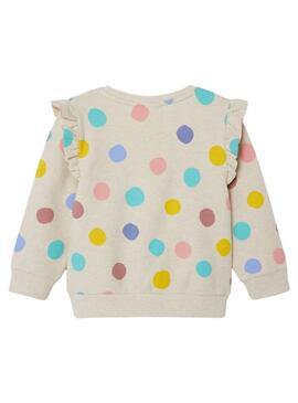 Sudadera Name It Jasa Hello Kitty Beige Pour Fille