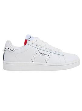 Sneakers Pepe Jeans Player Blanc pour Enfant