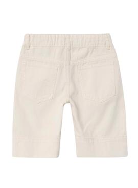 Shorts Name It Rose Wide Blanco Pour Fille