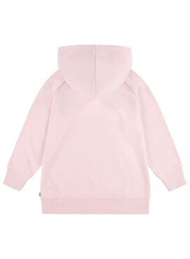 Sudadera Levis Hoodie Chalkpink Rose Pour Fille