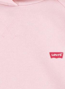 Sudadera Levis Hoodie Chalkpink Rose Pour Fille