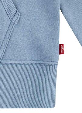 Sudadera Levis Lived In Hoodie Bleu Pour Enfant