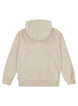 Sudadera Levis Lived In Hoodie Beige Pour Enfant