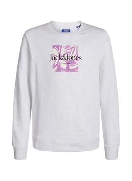 Sudadera Jack And Jones Fayette Blanco Pour Enfant