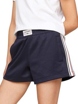 Shorts Tommy Hilfiger 1985 Marine pour Fille