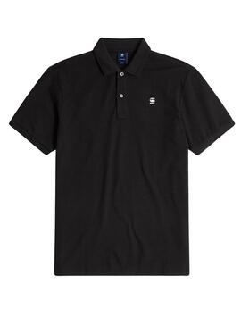 Camisa Polo G-Star Dunda Slim Noir pour Homme