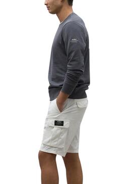 Sweat-shirt Ecoalf  Warrenalf Gris pour Homme