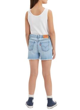 Shorts Levis 501 Bleu Pour Fille