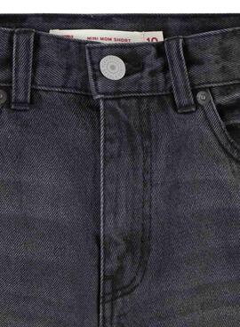 Shorts Levis Mom Noir pour Fille