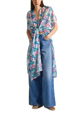 Kaftan Pepe Jeans Hibiscus Imprimé Floral