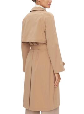 Trench Orchid Beige pour Femme