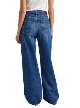 Pantalon Jeans Pepe Jeans Wide Pied pour Femme