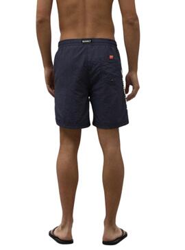 Maillot de bain Shark bleu marine Ecoalf pour homme