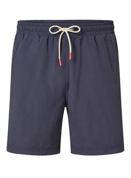 Maillot de bain Shark bleu marine Ecoalf pour homme