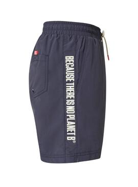 Maillot de bain Shark bleu marine Ecoalf pour homme