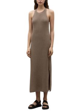 Robe Citrine Ecoalf Marron pour femme