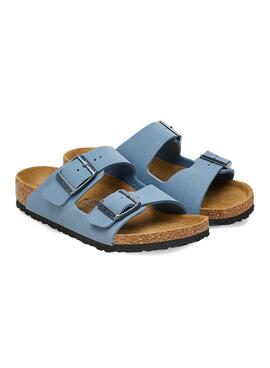 Sandales Birkenstock Arizona Birko-Flor Bleu Kids