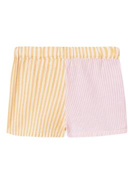 Short Name It Histripe Jaune Pour Fille