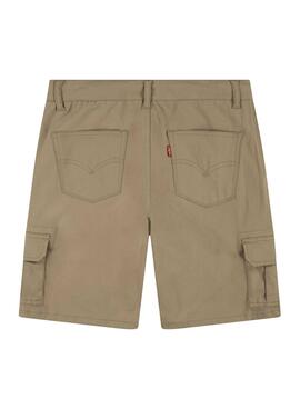 Bermuda Levis Standard Cargo Marrón Pour Fille