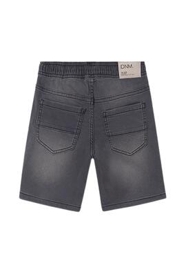 Bermuda Mayoral Denim Jogger Gris Pour Garçon