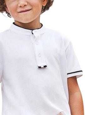 Polo Mayoral Col Mao Blanc Pour Enfant