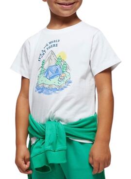 Ensemble de 2 T-shirts Mayoral Outdoor bleus pour garçon