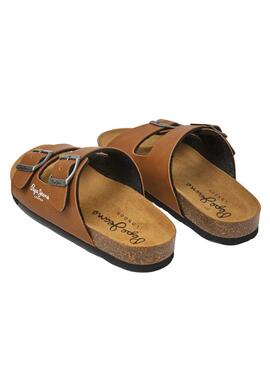 Sandales Pepe Jeans Kansas Marron Enfant et Fille