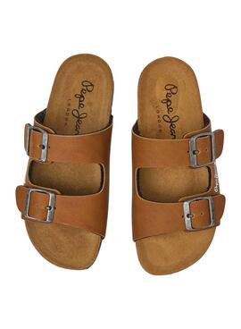 Sandales Pepe Jeans Kansas Marron Enfant et Fille