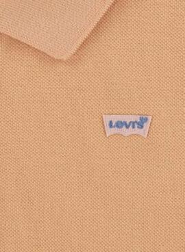 Polo Levis Tape Orange pour Enfant