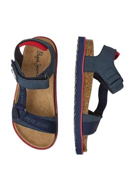 Sandales Pepe Jeans Berlin Monday Marine Enfants