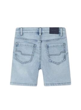 Bermuda Mayoral en denim doux clair pour garçon