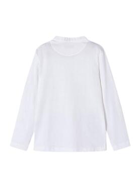 Polo Mayoral Col Mao Blanc Pour Enfant