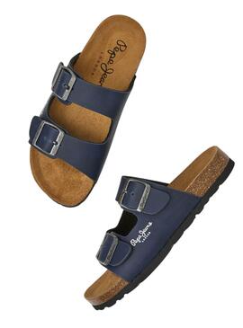 Sandales Pepe Jeans Kansas Marine Enfant et Fille