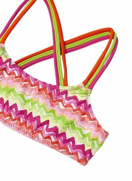 Bikini Mayoral à bretelles multicolores pour fille