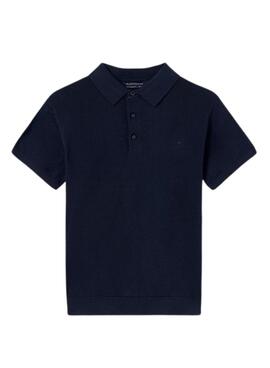 Polo Mayoral de punto marino para niño.