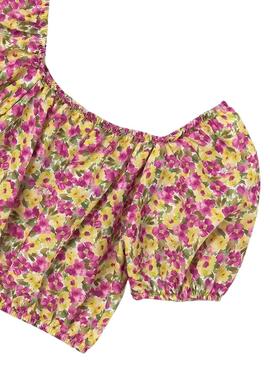 Blouse Mayoral Fleurs pour Fille