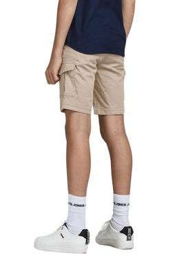 Bermudas Jack and Jones Joe Cargo Beige Enfant